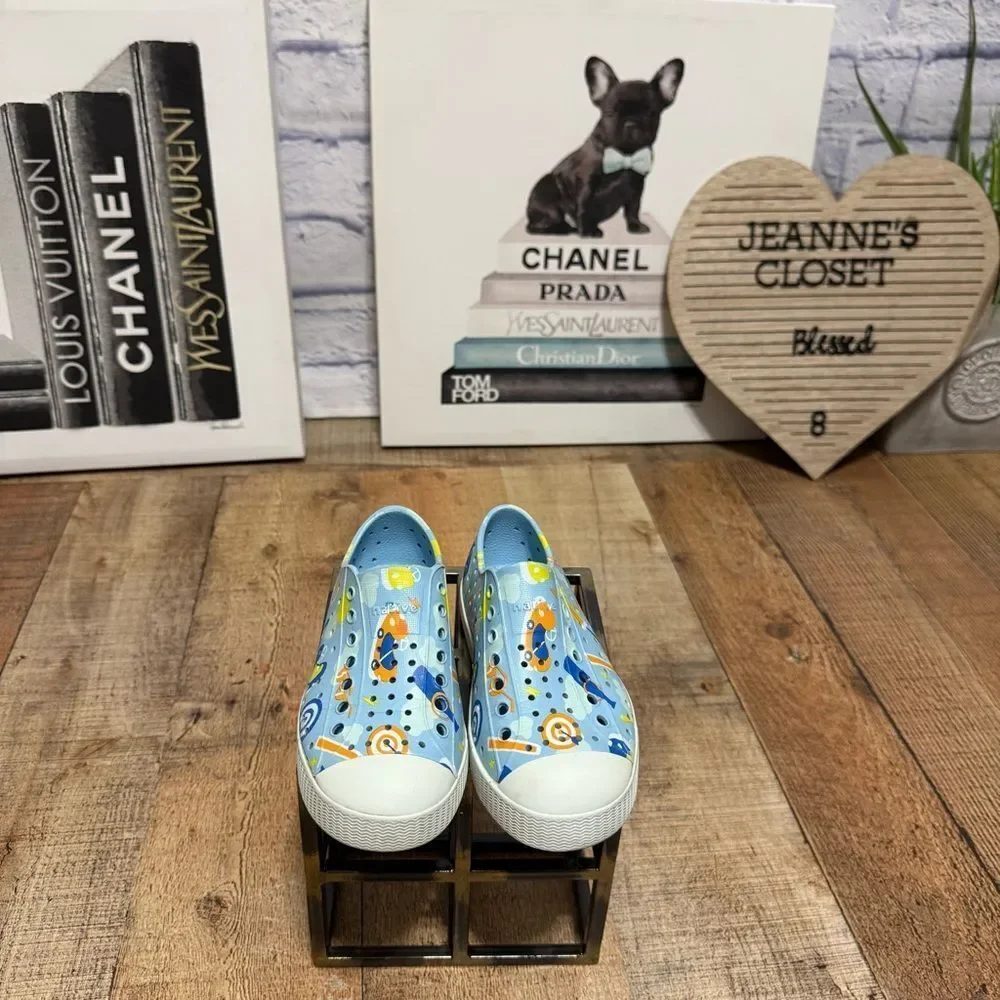 Native Shoes Coastal Blue Sky Carnival Shoes Size‎ C 11
